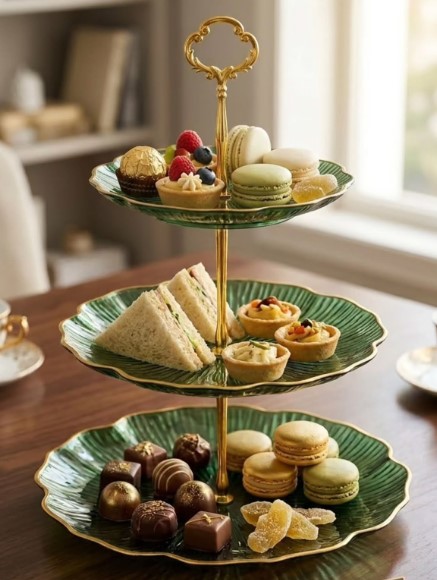 Tiered Dessert Stand Garden