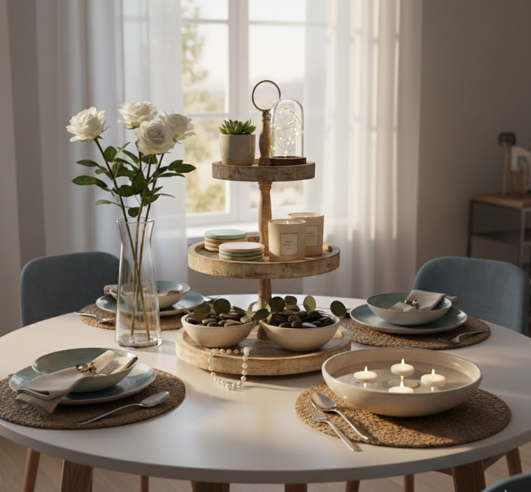 Tiered Trays for Height