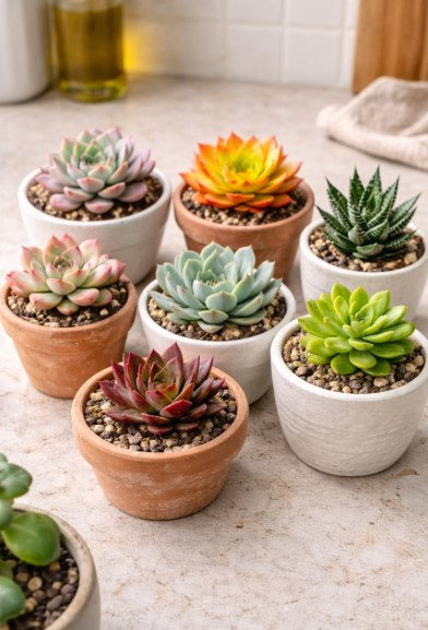Tiny Succulents That Never Complain