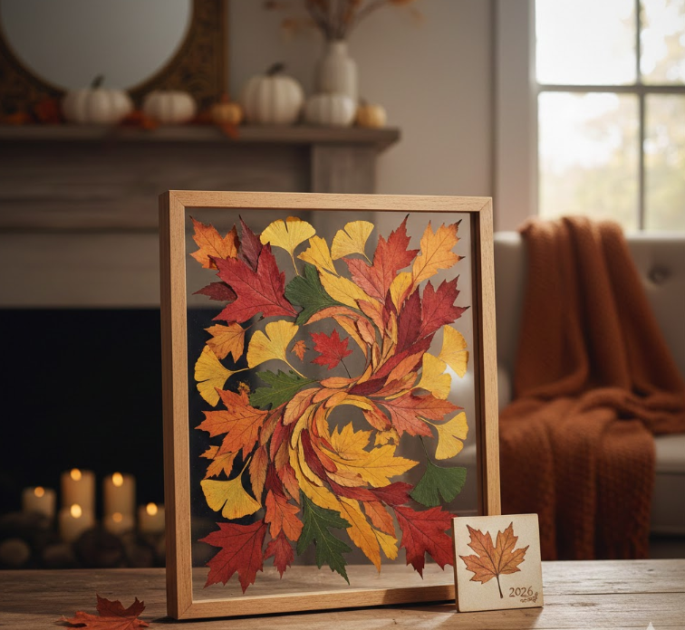 Try Preserved Leaf Art