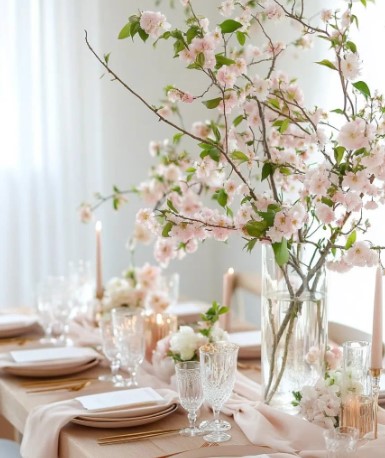 Twig and Blossom Place Settings