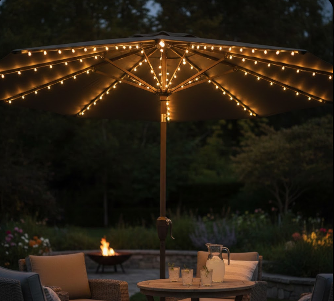  Umbrella Rib Lights