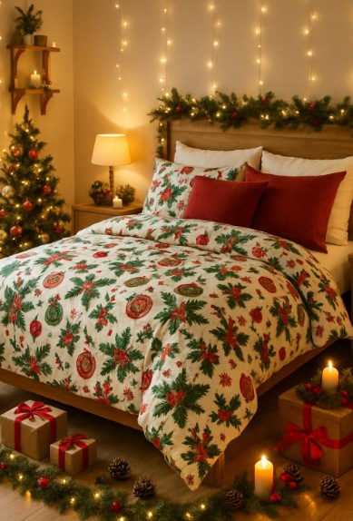 Update Your Bedding for Christmas