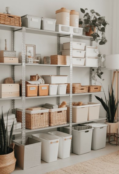  Use Baskets for Organization