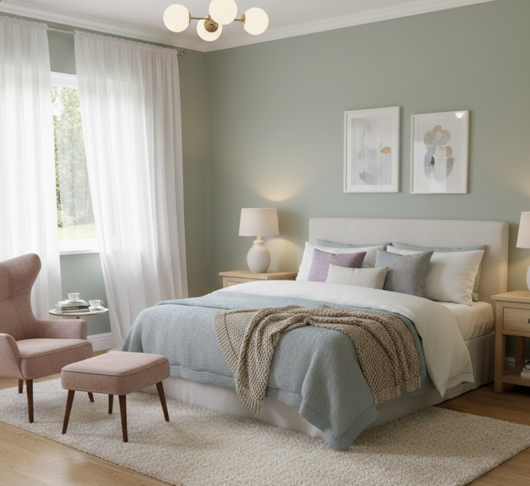 Use Calming Colors