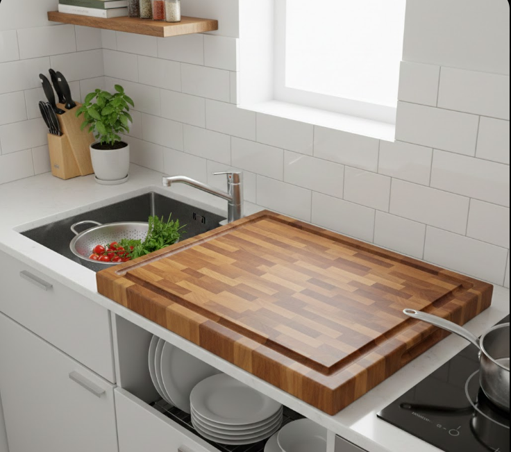  Use Over-the-Sink Cutting Boards