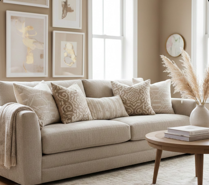 Use Patterned Pillows