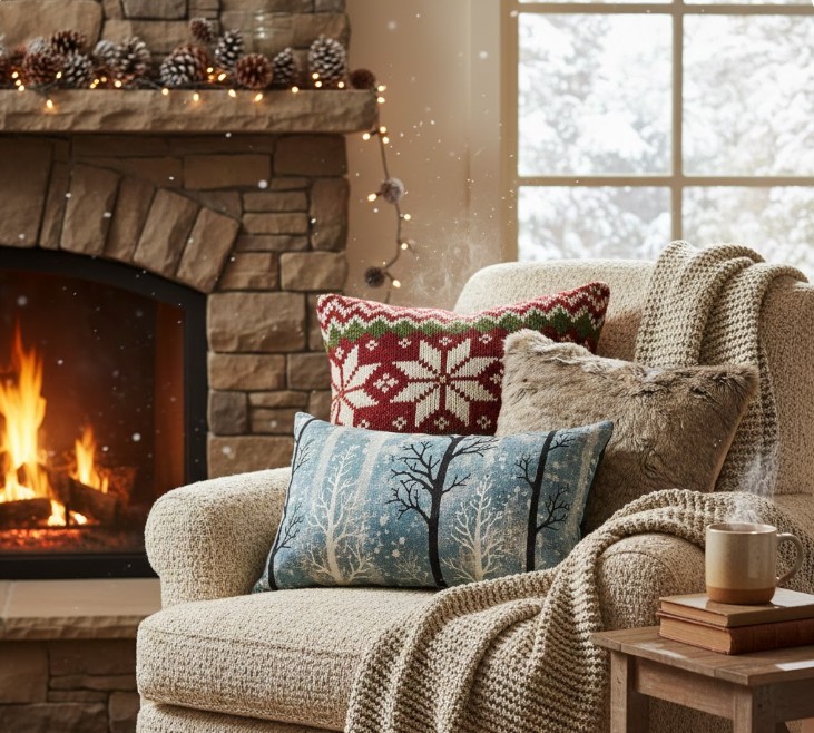 Use Pillows That Work All Winter