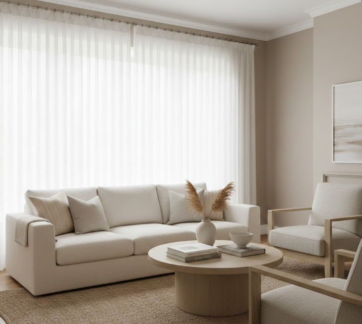 Use Sheer Curtains