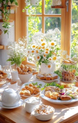 Use Spring-Themed Decorative Plates