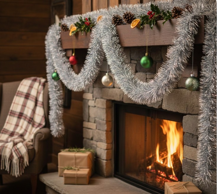 Use Tinsel If Ornaments Are Few