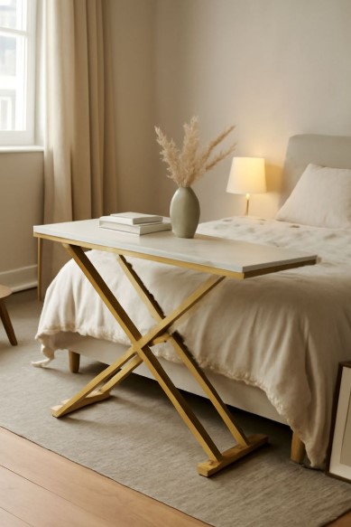 Use a Console Table as a Nightstand