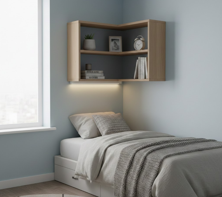 Use a Corner Shelf