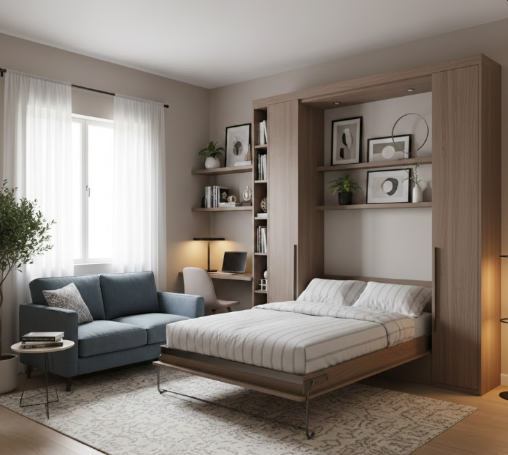 Use a Murphy Bed