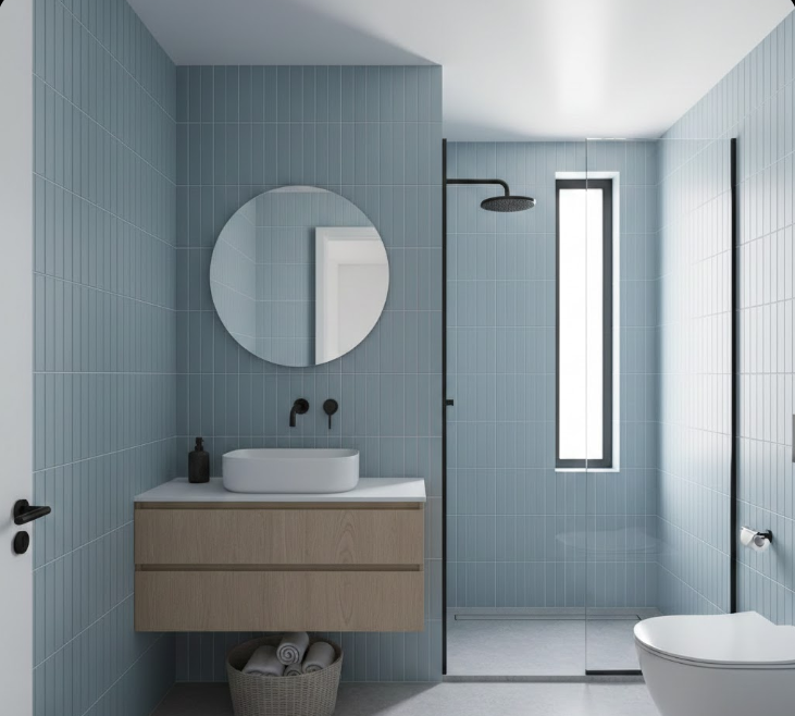 Vertical Tiles for Added Height