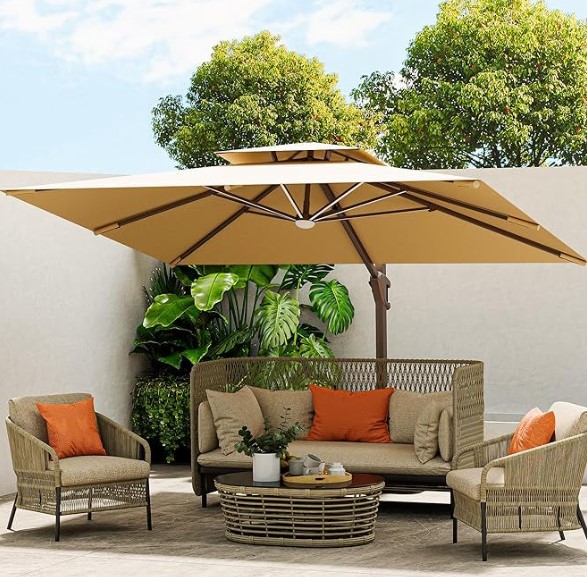 Vibrant Umbrellas for Shade and Style