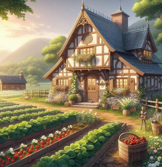 Victorian Farmhouse Fantasy