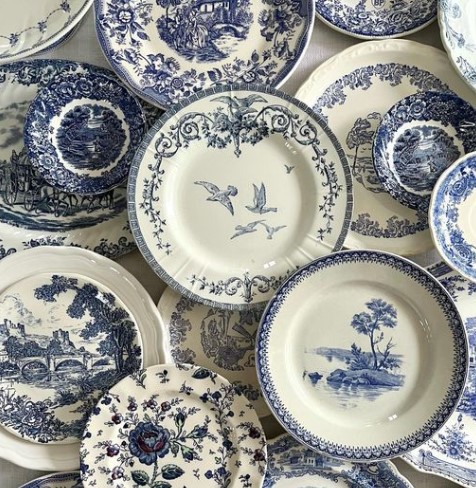 Vintage Plate Collections
