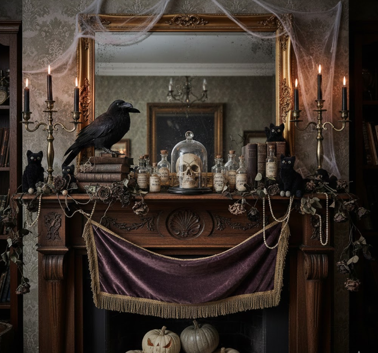 Vintage Spooky Elegance