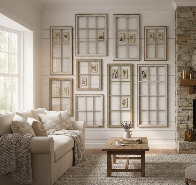 Vintage Window Frames