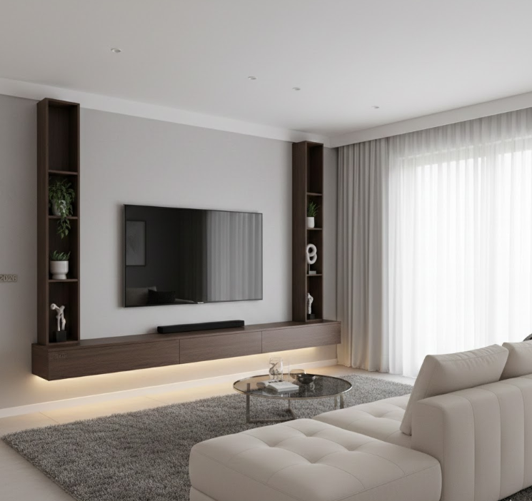 Wall-Mounted Media Units