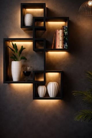 Wall-Mounted Shelves