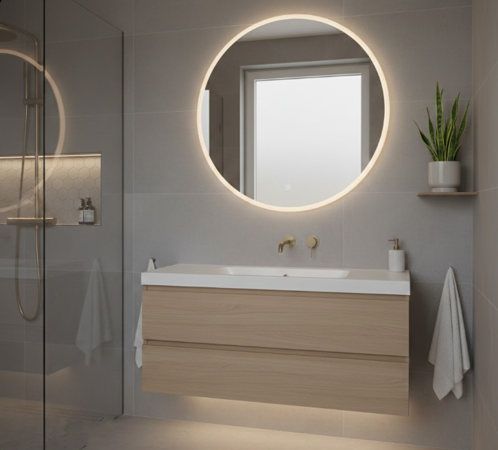 Wall-Mounted Vanities That Float