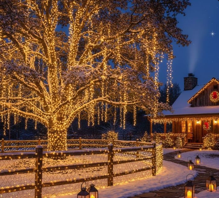 Warm Christmas Lights