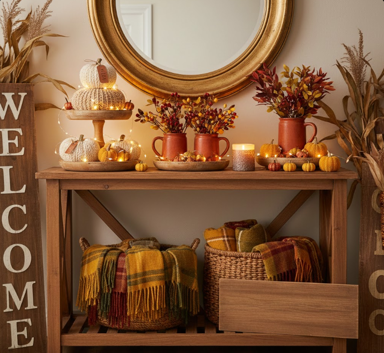 Warm & Cozy Tiered Display