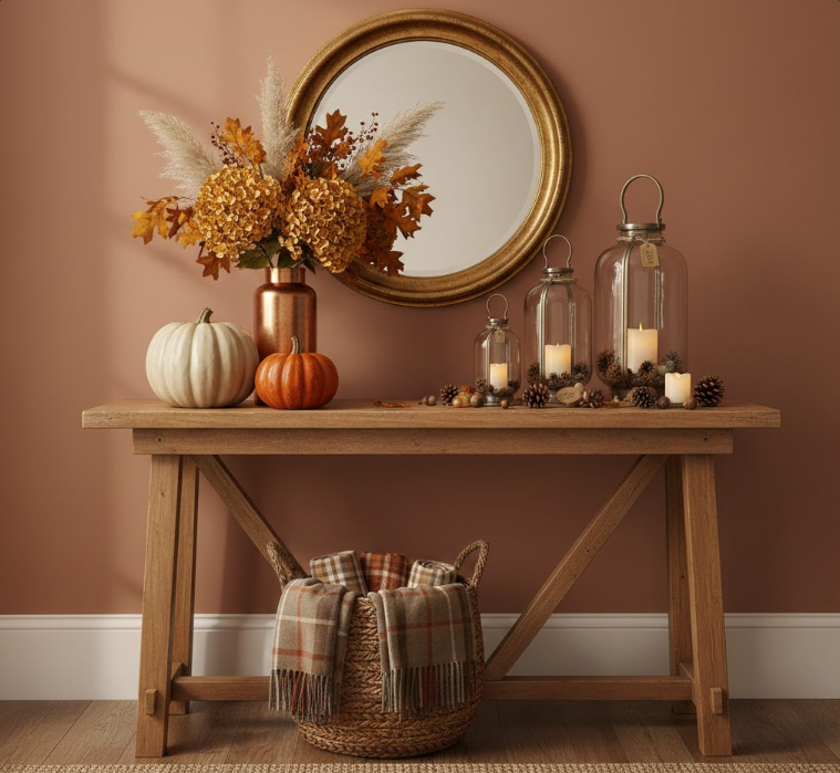 Warm & Inviting Entry
