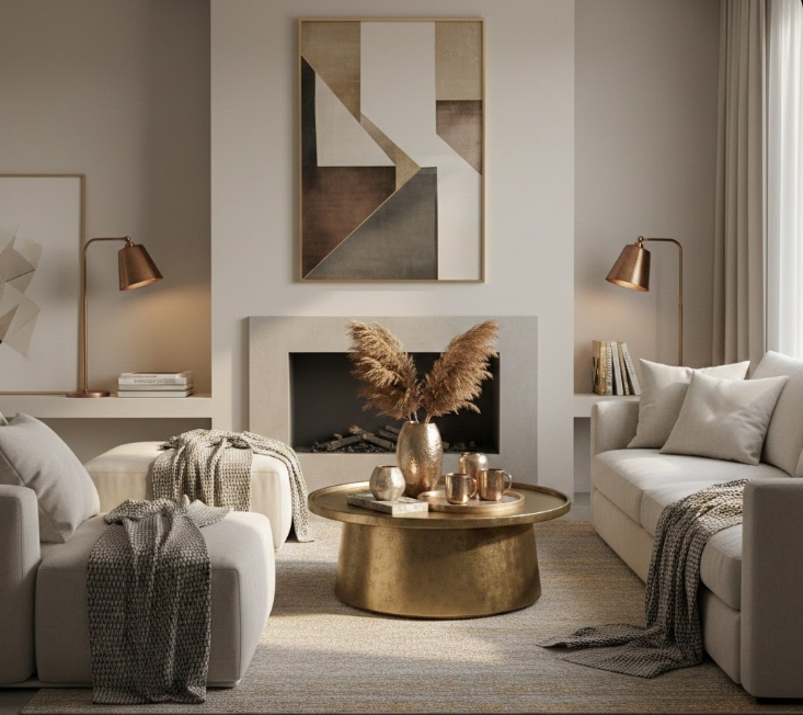 Warm Things Up With Metallics