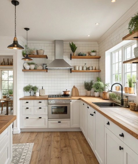 Warm White Cabinets
