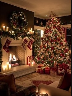 Warm and Bright Christmas Decorations