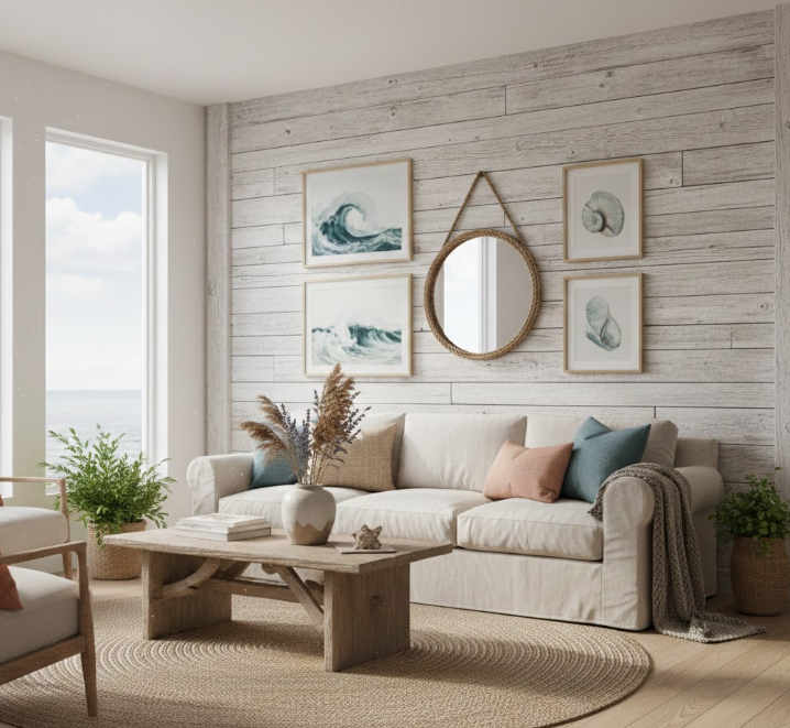 Weathered Wood Accent Walls
