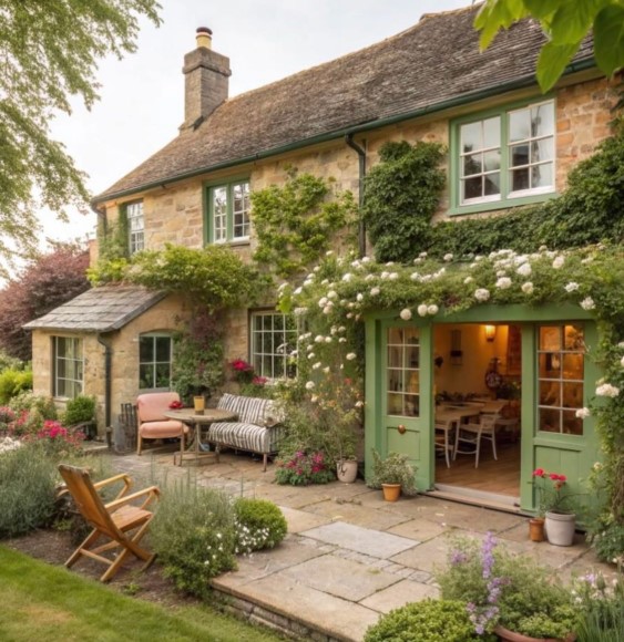 Whimsical Farmhouse with Soft Textures