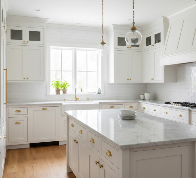 White Cabinets
