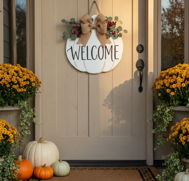 White Pumpkin Welcome