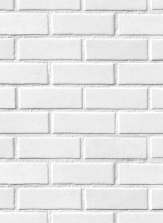 White Pumpkins Against Brick
