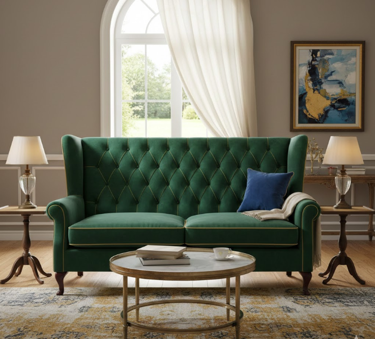 Wingback Lounge Sofa