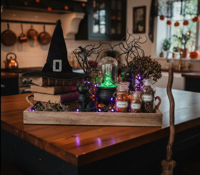 Witchy Tray on the Island