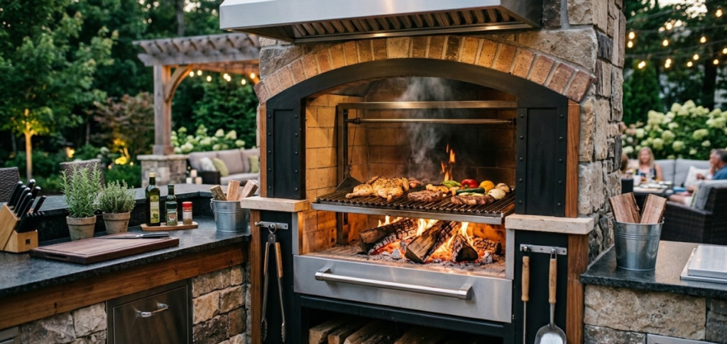 Wood-Fired Grill