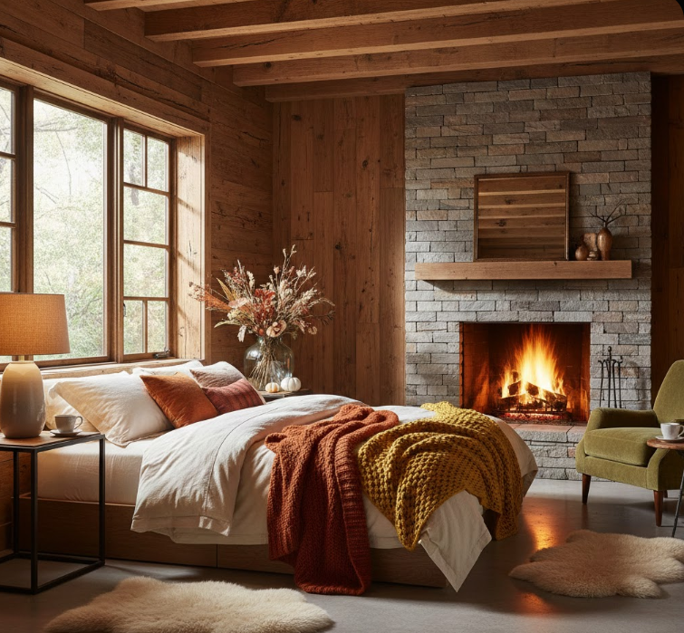 Wood Walls and Warmth