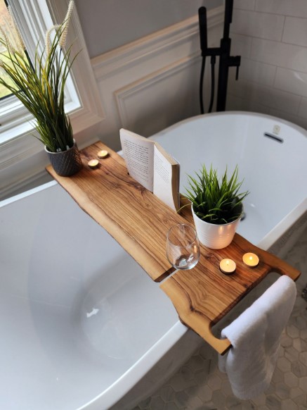 Wooden Bath Caddies