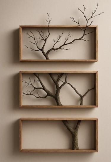 Wooden Wall Sculptures