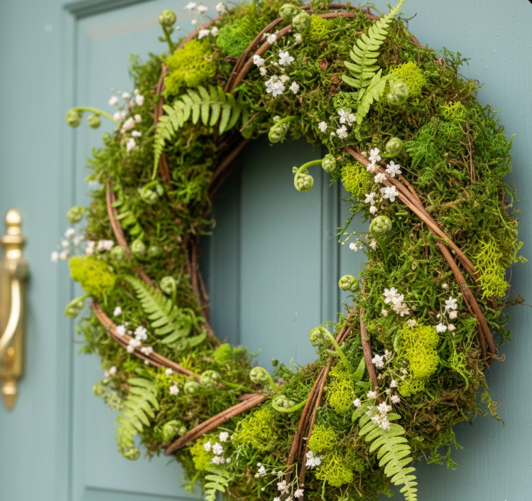 Woven Moss and Fern