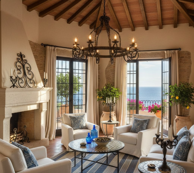 Wrought Iron Accents
