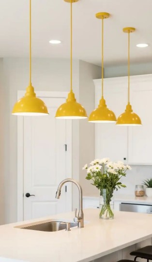 Yellow Pendant Lighting